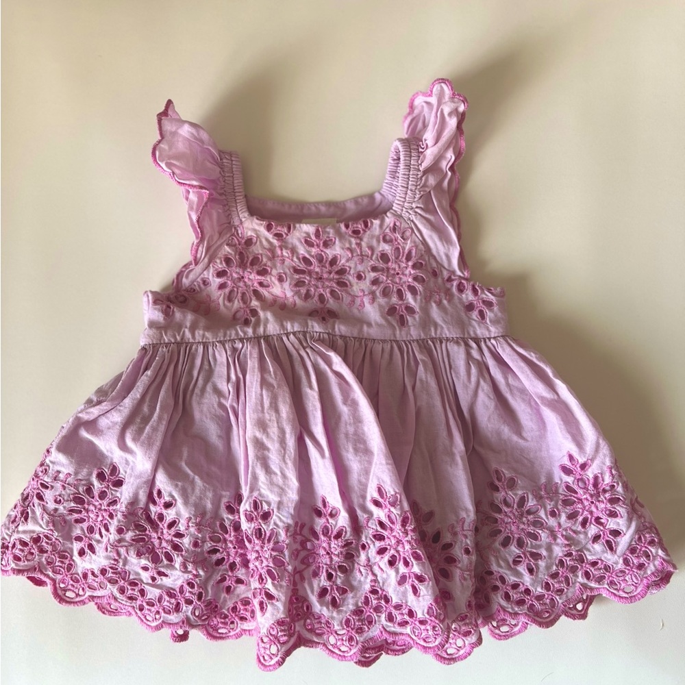 Gap Flutter Sleeve Dress